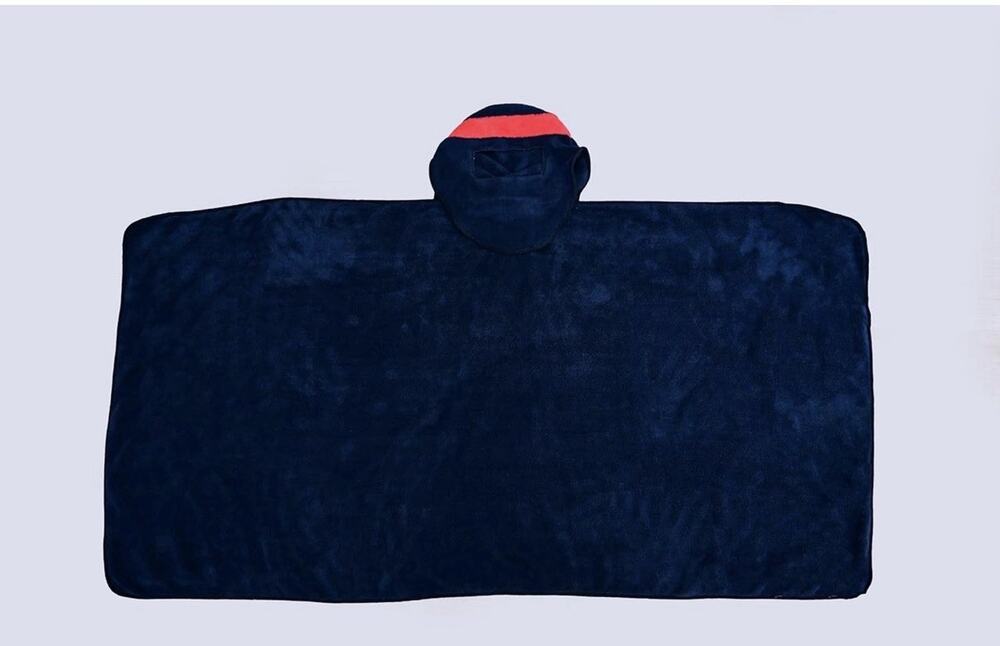 Hooded Ninja Towel for Kids, Super Absorbent Bath Towel 55"L × 27.5"W